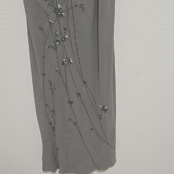 Banana Republic y2k Green Buttoned Slip Dress for Cocktail - Picture 3 of 9